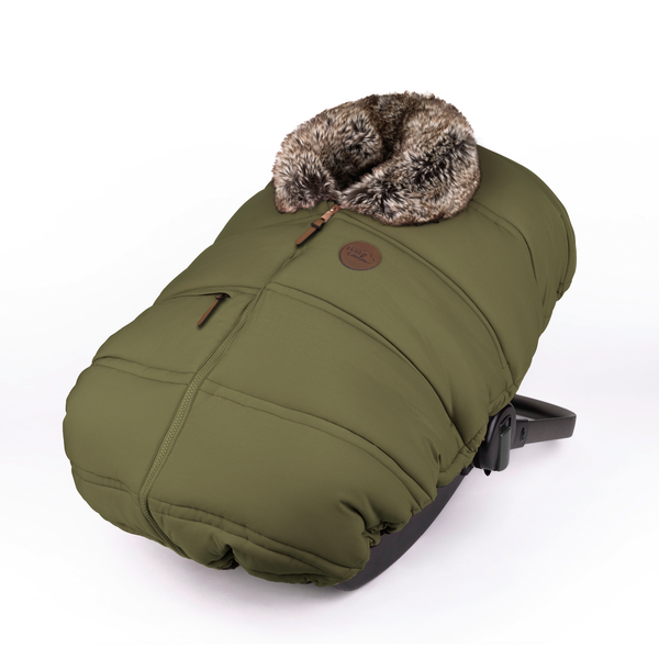 Petit Coulou Housse hiver pour siège d'auto - Collection classique (-30°C à 5°C) - Khaki