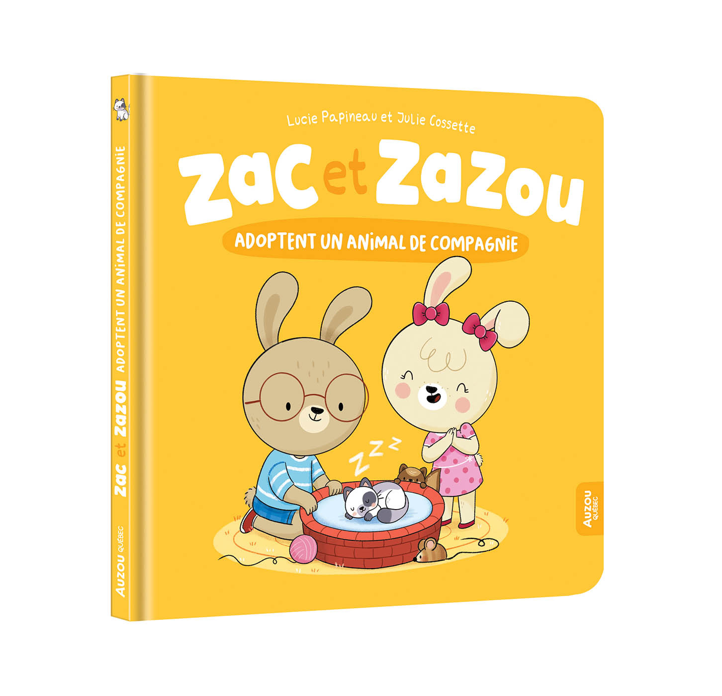 Auzou Zac et Zazou - Adoptent un animal de compagnie