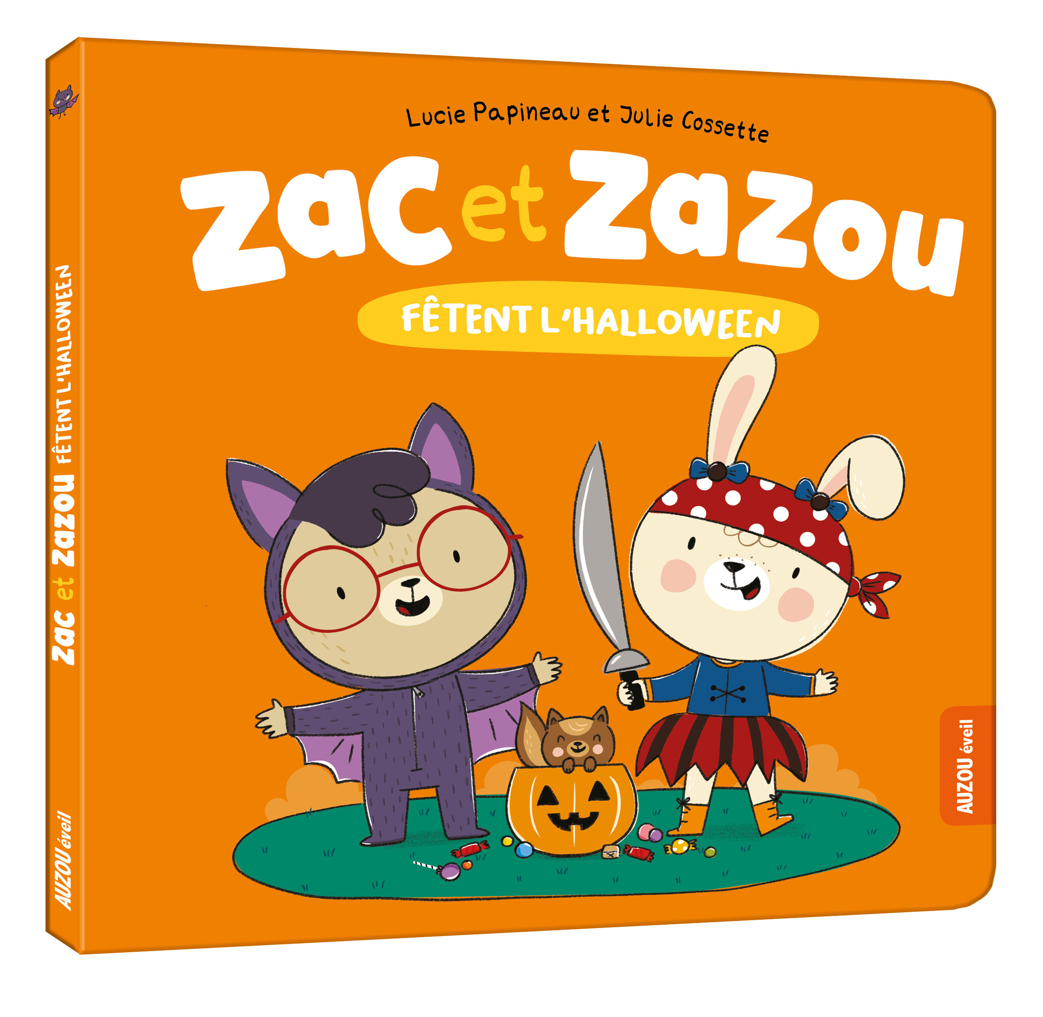 Auzou Zac et Zazou - Fêtent l'Halloween