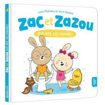 Auzou Zac et Zazou - Bye-Bye, les couches