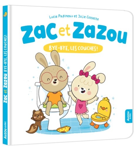 Auzou Zac et Zazou - Bye-Bye, les couches