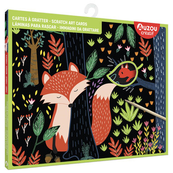 Auzou Cartes à gratter - Forêt