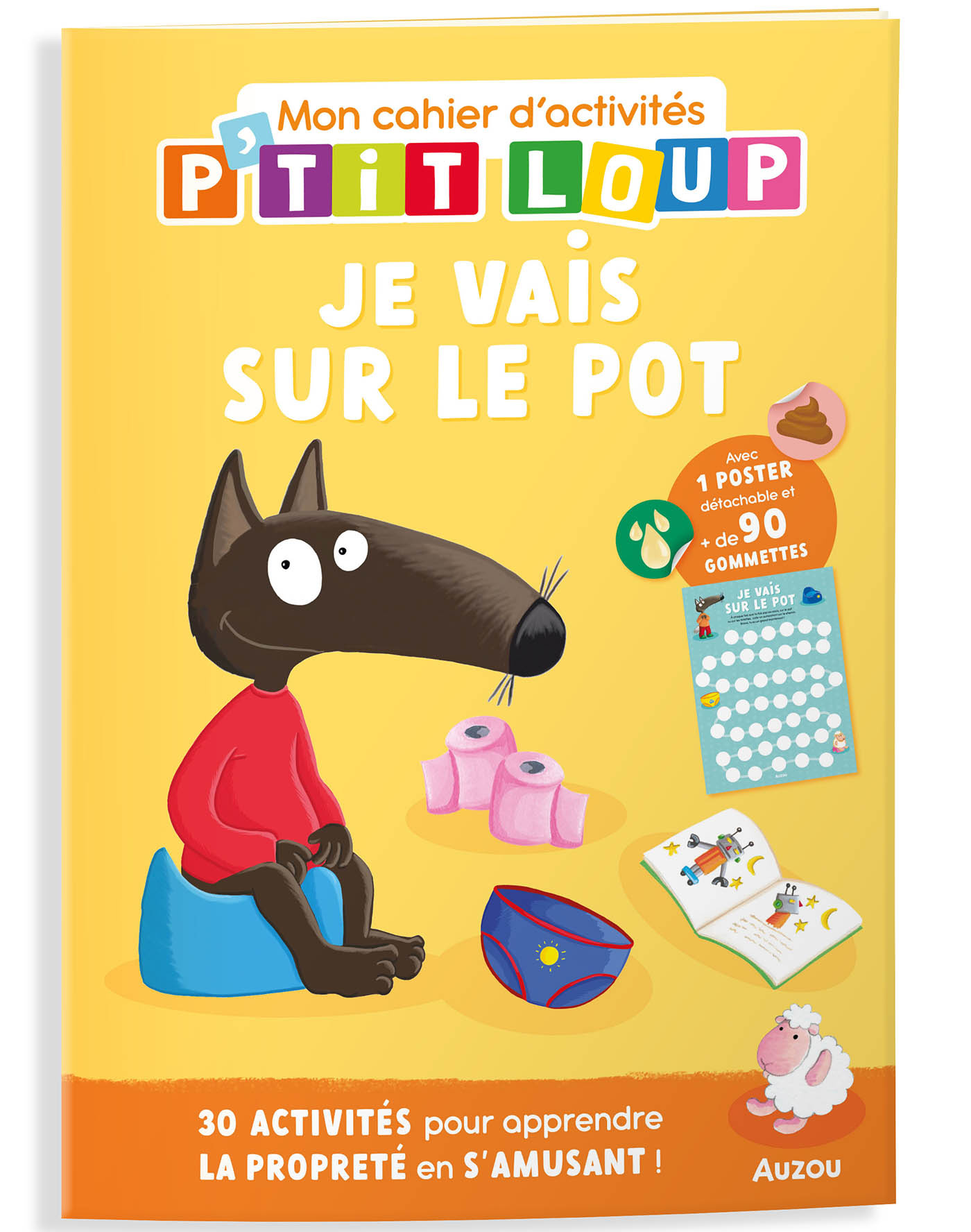 Auzou P'tit Loup - Je vais sur le pot