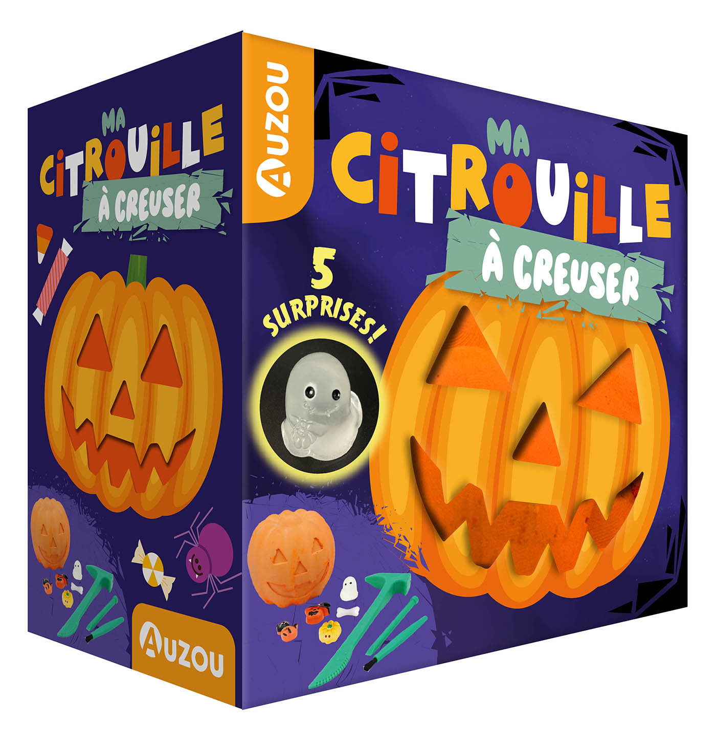 Auzou Ma citrouille à creuser