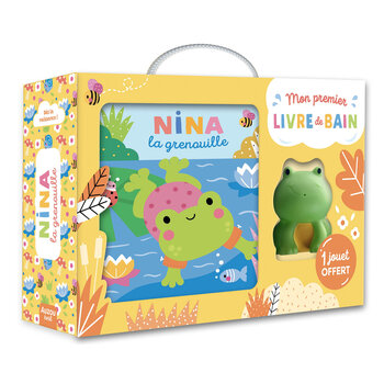 Auzou Mon premier livre de bain - Nina la grenouille