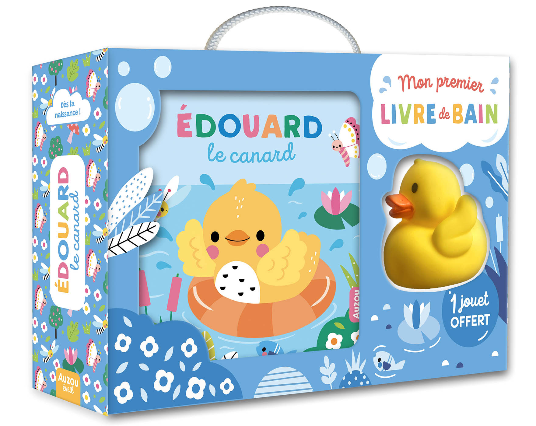 Auzou Mon premier livre de bain - Édouard le canard