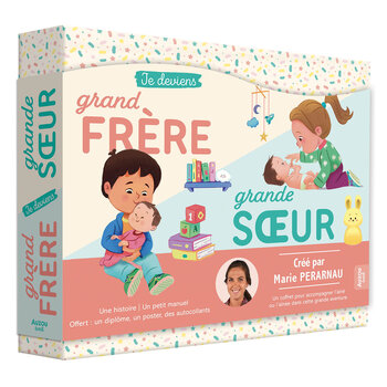 Auzou Coffret je deviens grand frère/soeur