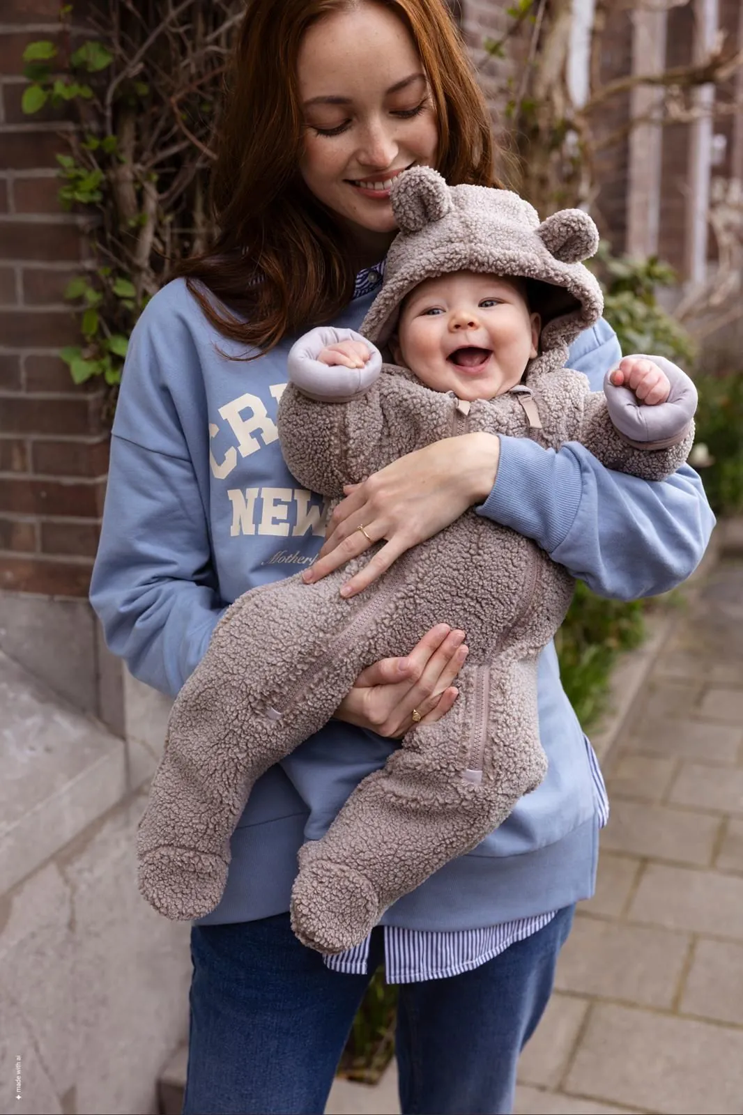 Noppies Combinaison d'ours - Brun