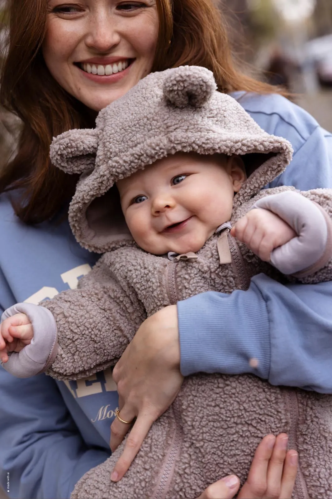 Noppies Combinaison d'ours - Brun