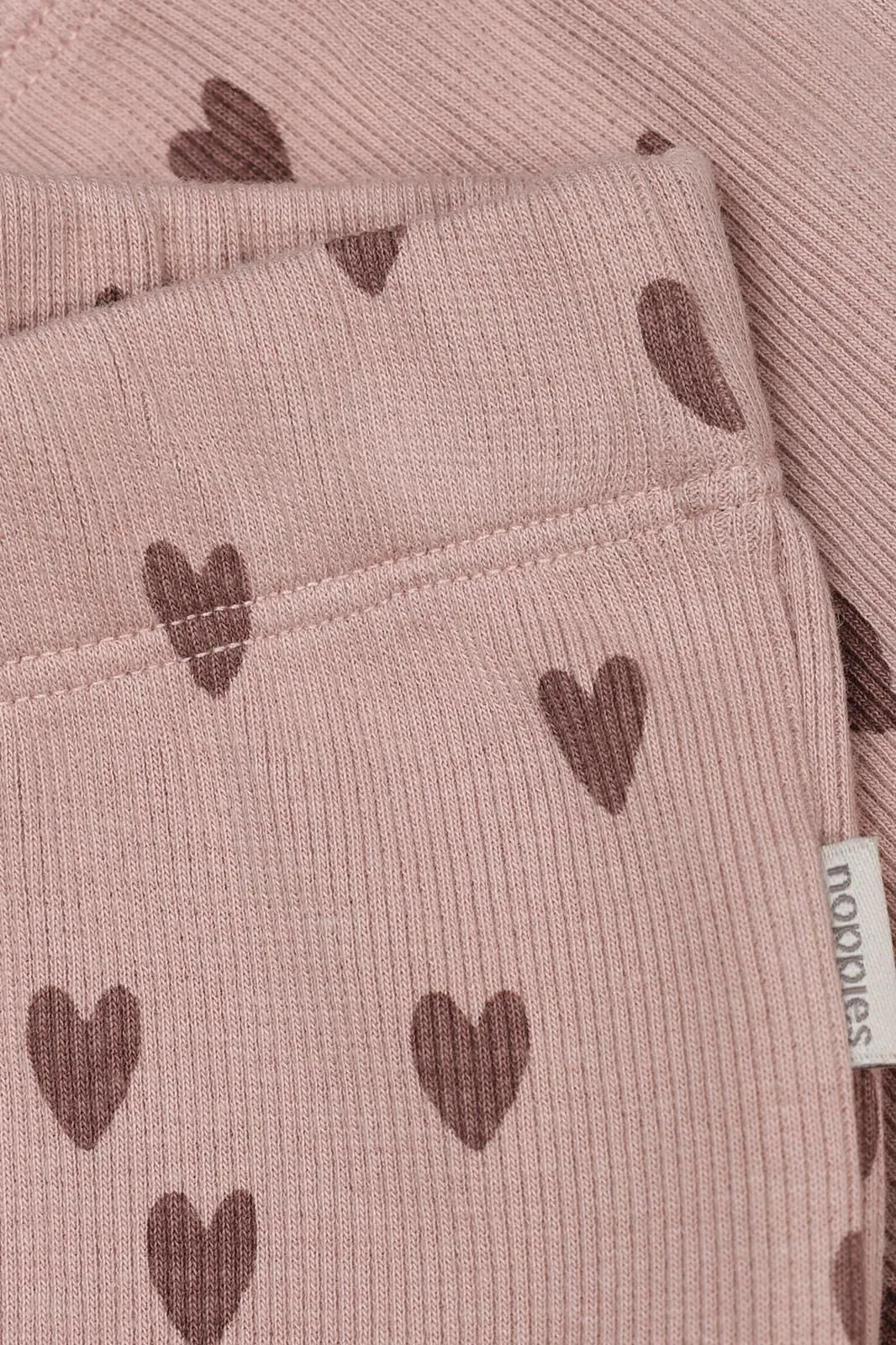 Noppies Legging motif coeur évasé - Adobe Rose