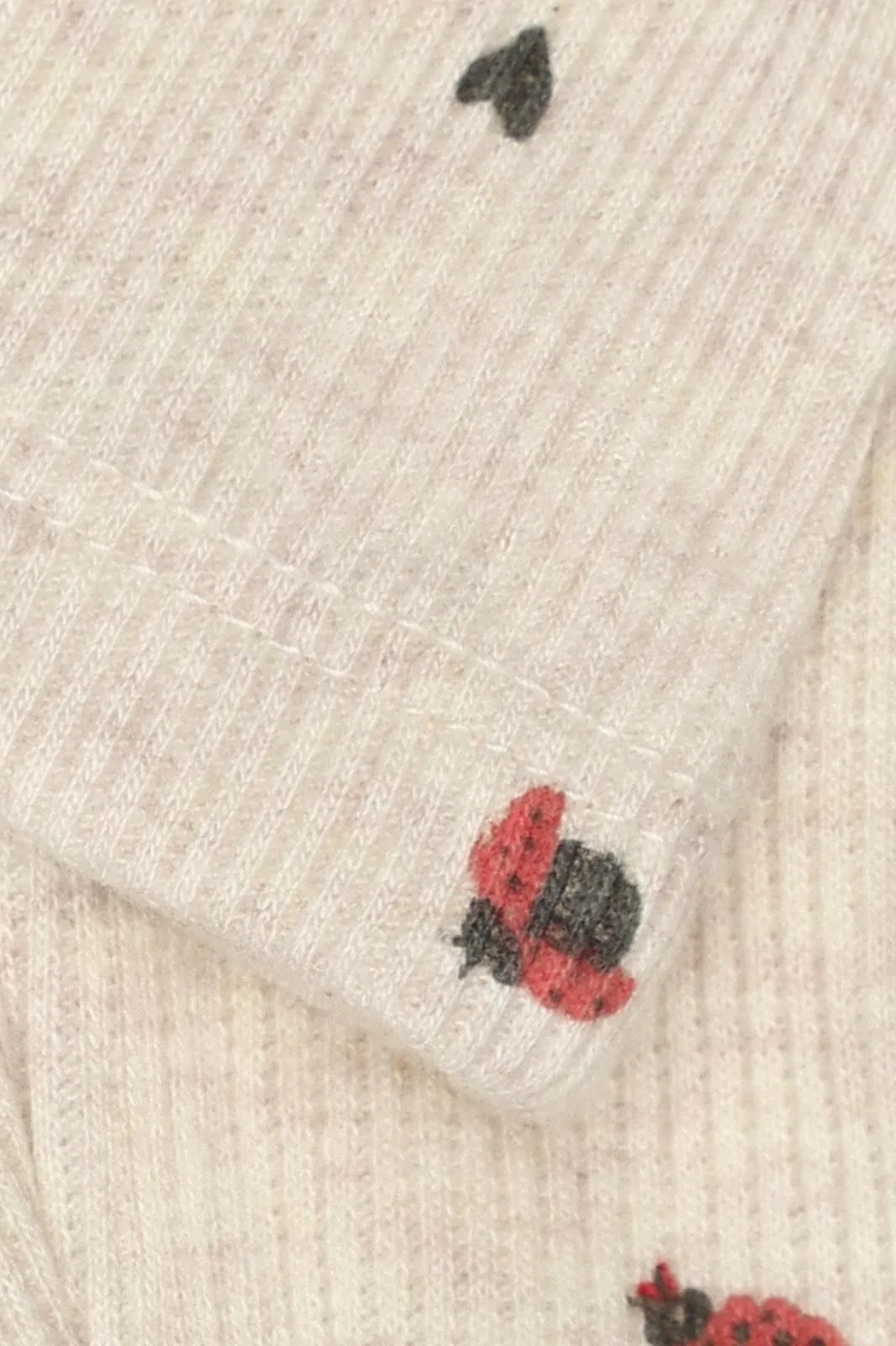 Noppies Legging motif coccinelle évasé - Sand Melange