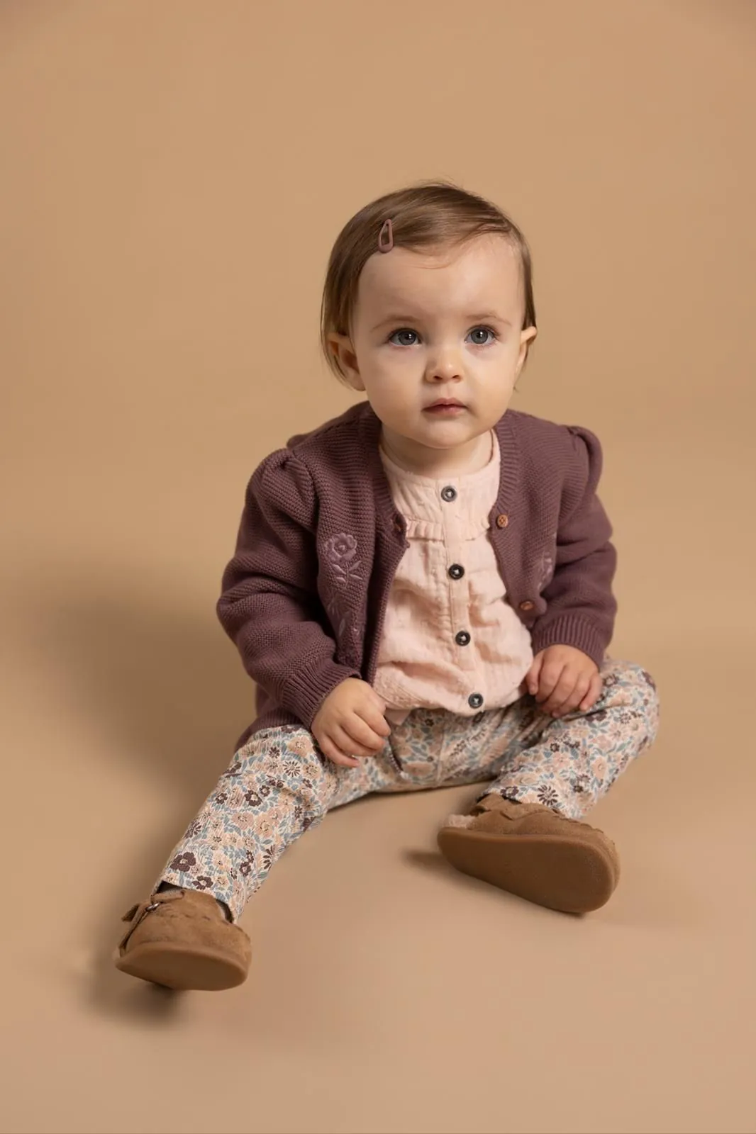 Noppies Legging motif fleurs - Rose Dust