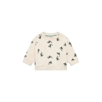 Noppies Sweatshirt motif baleine - Sand Melange
