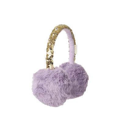 Rockahula Cache-oreille en fausse fourrure - Séquin lilas