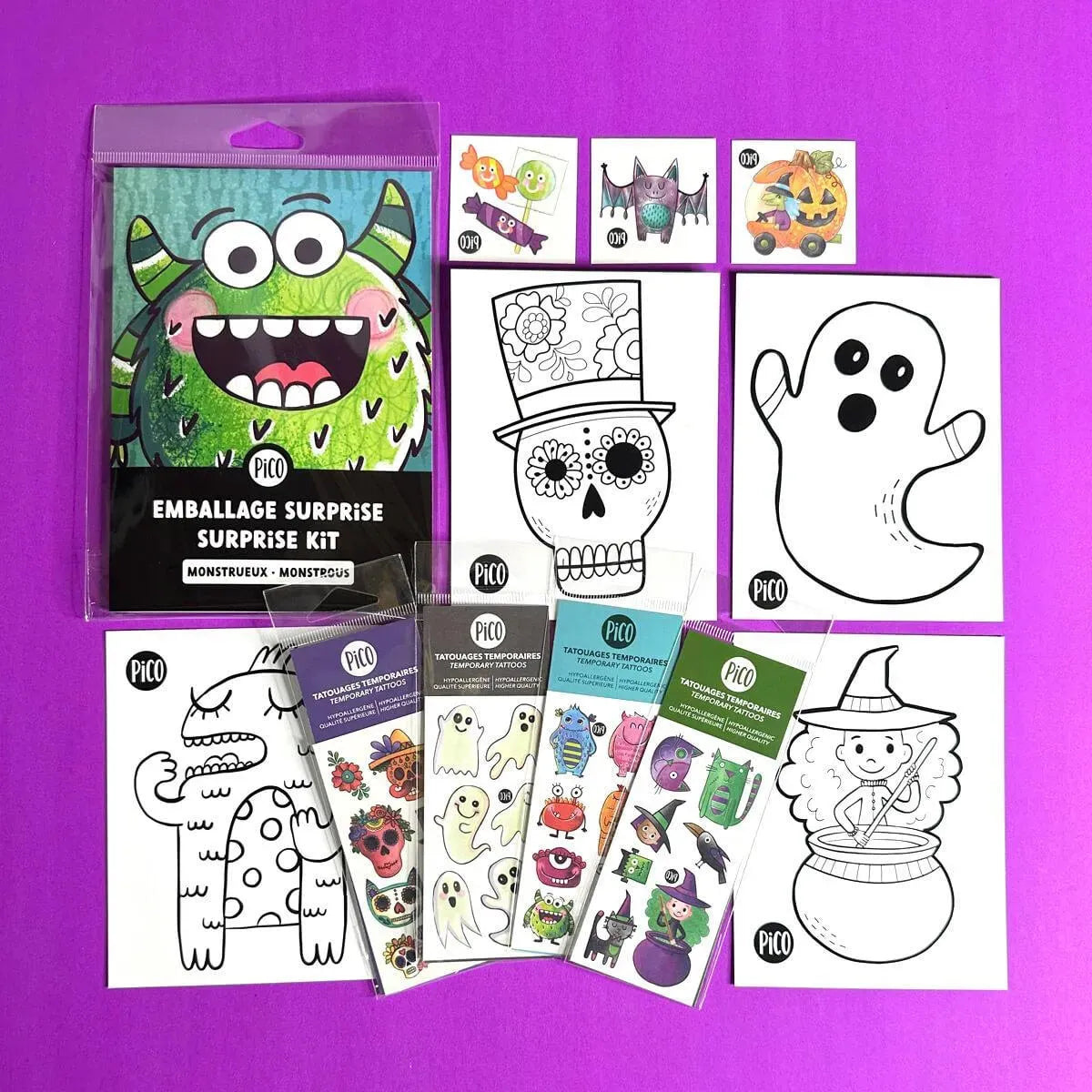 Pico Tatoo Inc Ensemble surprise - Monstrueux