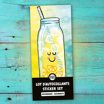 Pico Tatoo Inc Lot d'autocollants - Gourmand