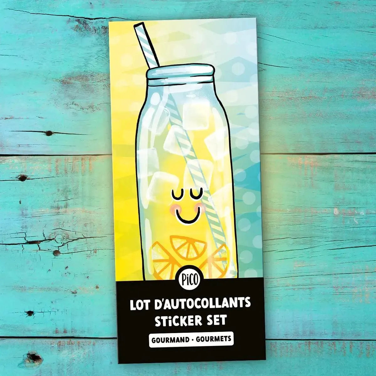 Pico Tatoo Inc Lot d'autocollants - Gourmand