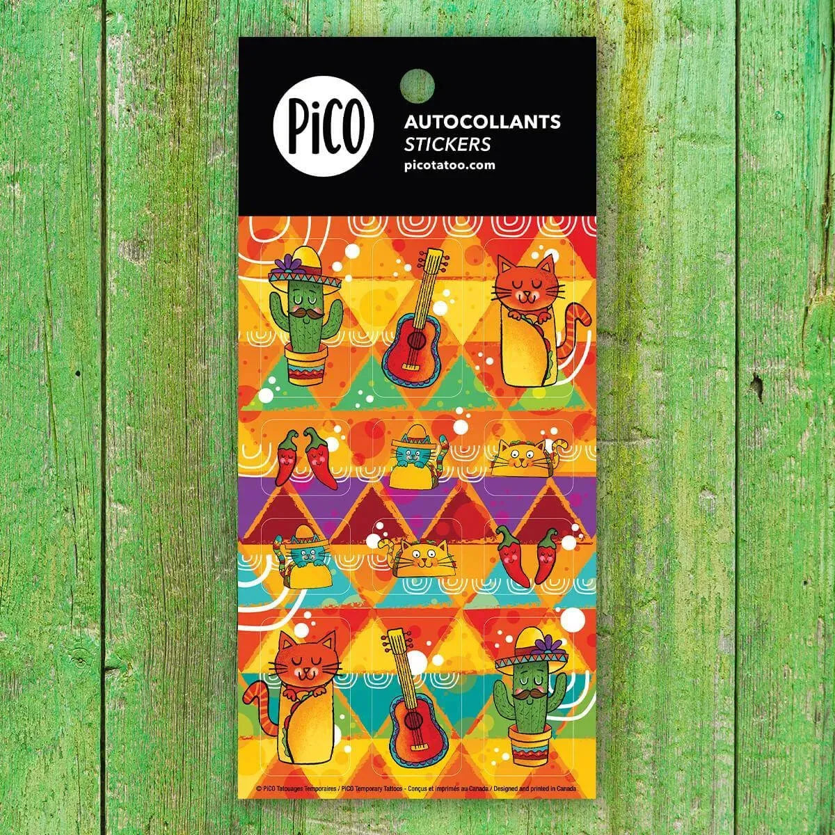 Pico Tatoo Inc Lot d'autocollants - Gourmand