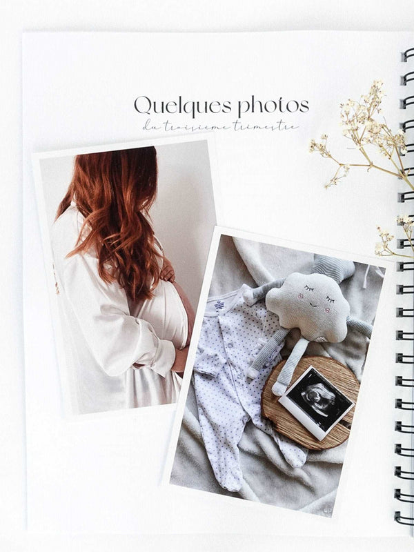 Novembre Boutique Ta petite histoire - Livre de bébé et grossesse 0-5 ans - Damier d'été
