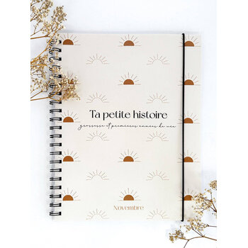 Novembre Boutique Ta petit histoire - Livre de bébé et grossesse 0-5 ans - Crépuscule