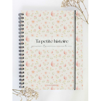 Novembre Boutique Ta petite histoire - Livre de bébé et grossesse 0-5 ans - Capucine