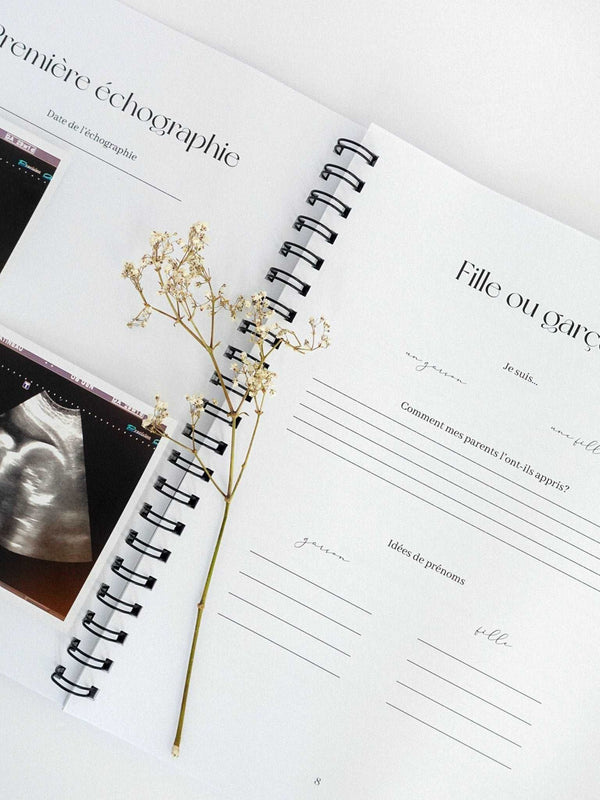 Novembre Boutique Ta petite histoire - Livre de bébé et grossesse 0-5 ans - Ciel