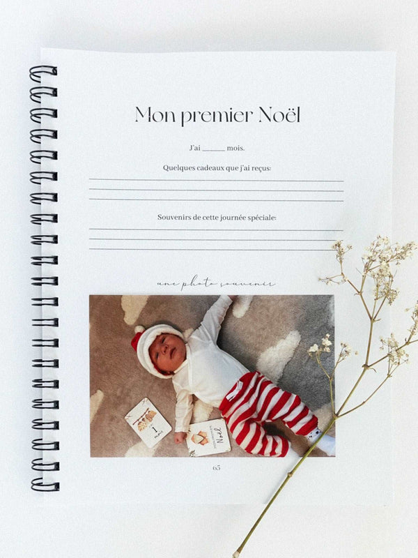 Novembre Boutique Ta petite histoire - Livre de bébé et grossesse 0-5 ans - Ciel