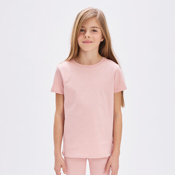 Miles the label T-shirt rose Miles Basiques