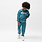 Miles the label Pantalon de jogging cargo en molleton délavé bleu