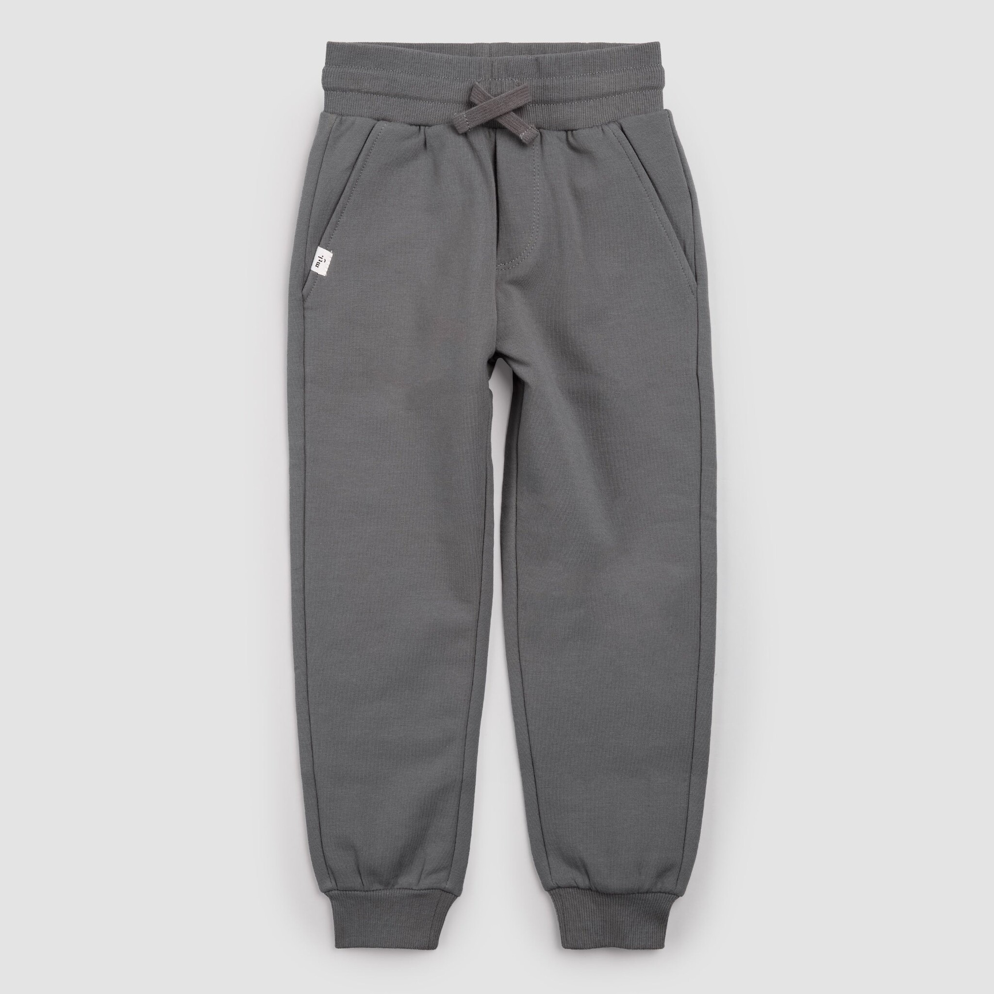 Miles the label Pantalon de jogging gris foncé Miles Basics