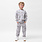 Miles the label Chandail gris fumé à imprimé visages souriants