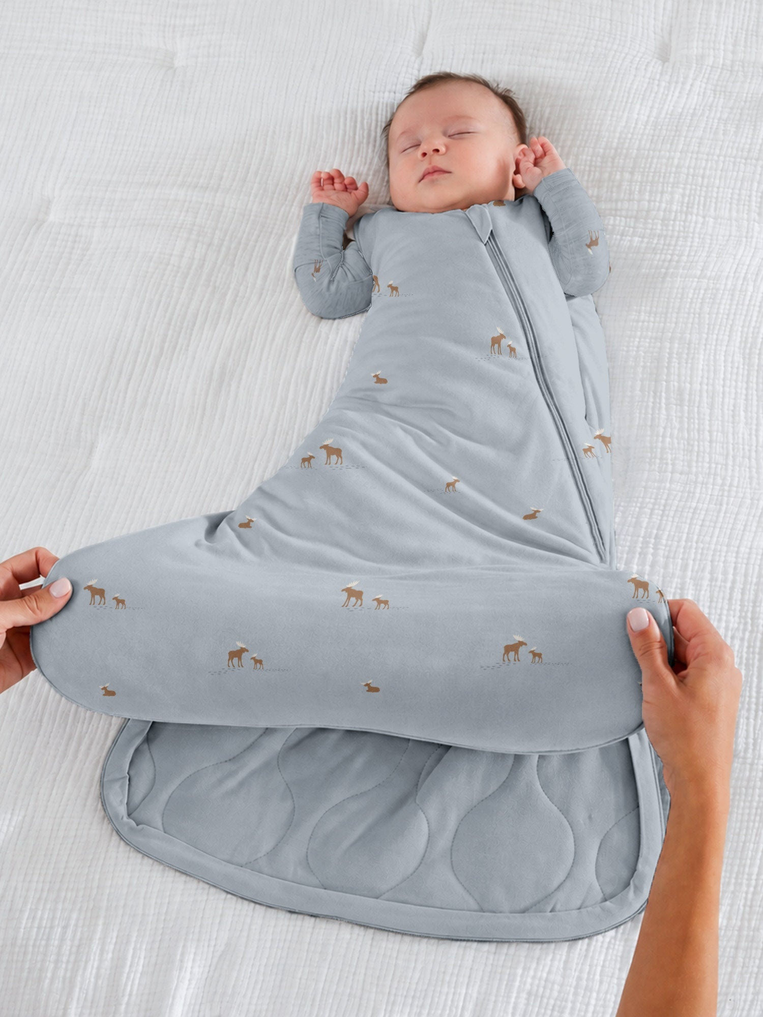 Gunamuna Sac d'emmaillotage NB/3M 1 TOG - Moose