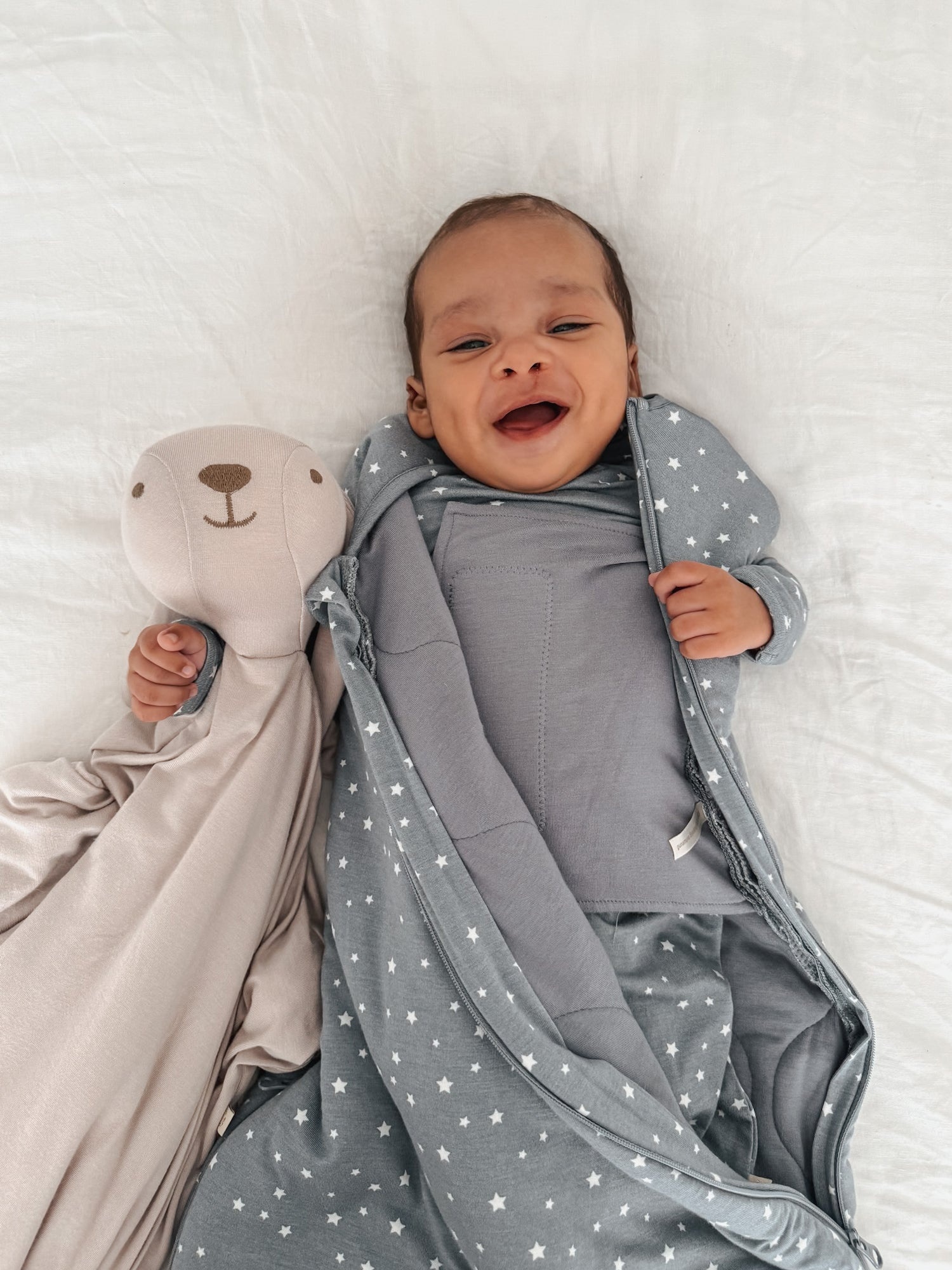 Gunamuna Swaddle sleep sack NB/3M 2.5 TOG - Dream