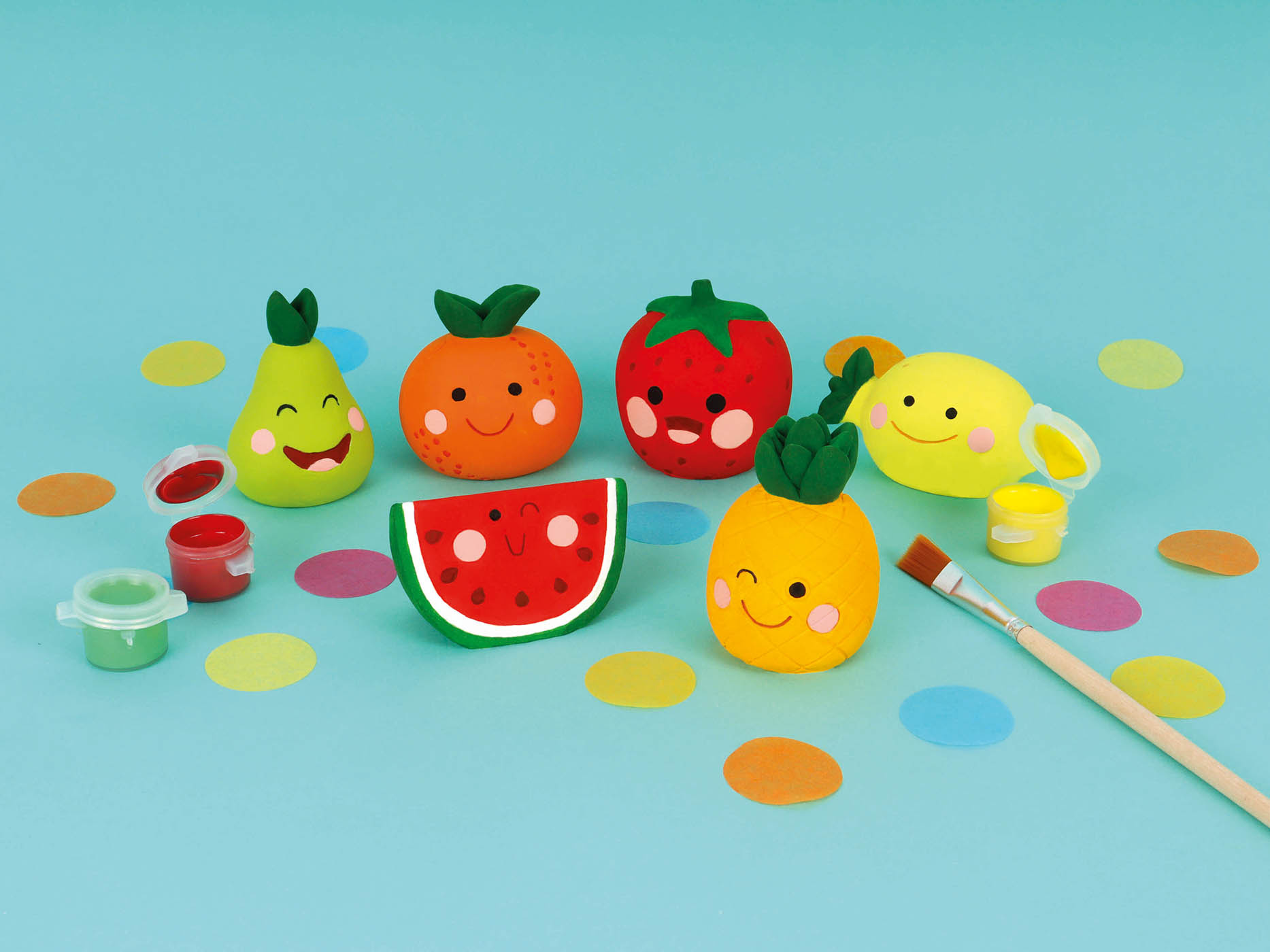 Auzou Mes fruits Kawaii à peindre