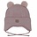 Calikids Tuque à pompom en tricot doublé avec corde - Lotus
