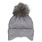 Calikids Tuque en tricot avec protection coupe vent - Grey