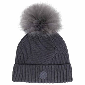 Calikids Tuque en tricot avec pompom en fausse fourrure - Boulevard