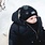 Calikids Tuque en tricot doux - Black
