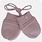 Calikids Mitaine en tricot avec cordon - Rose