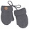 Calikids Mitaine en tricot doublé avec corde - Light grey