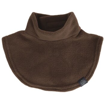 Calikids Cache-cou plastron en polar à velcro - Coffee - O/S