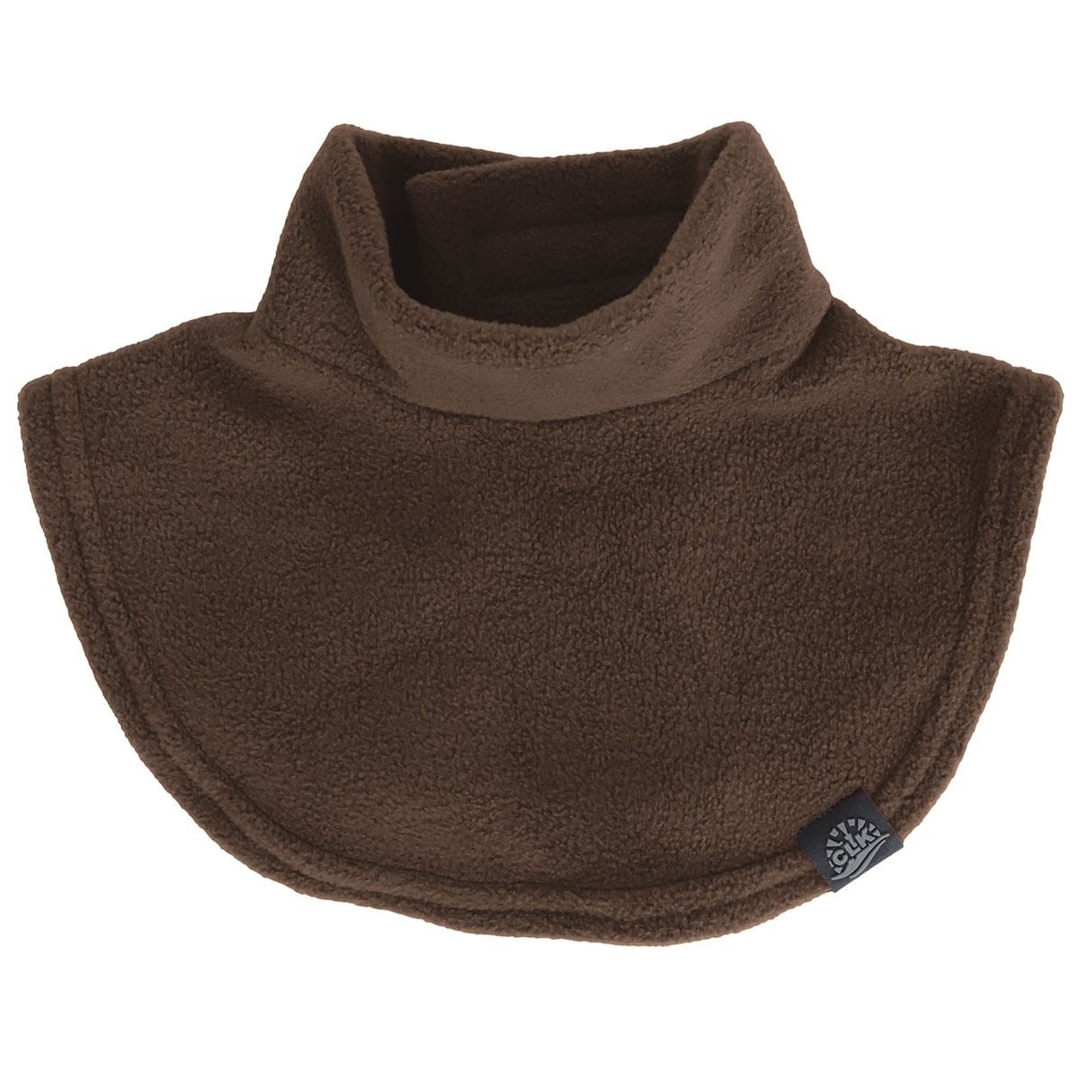 Calikids Cache-cou plastron en polar à velcro - Coffee - O/S