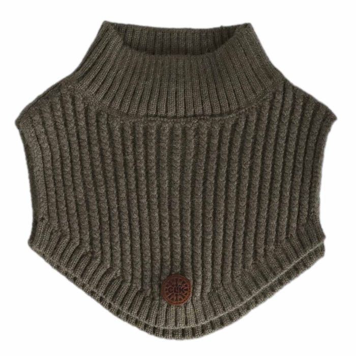 Calikids Cache-cou en tricot doux - Olive - O/S