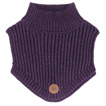 Calikids Cache-cou en tricot doux - Blackberry - O/S