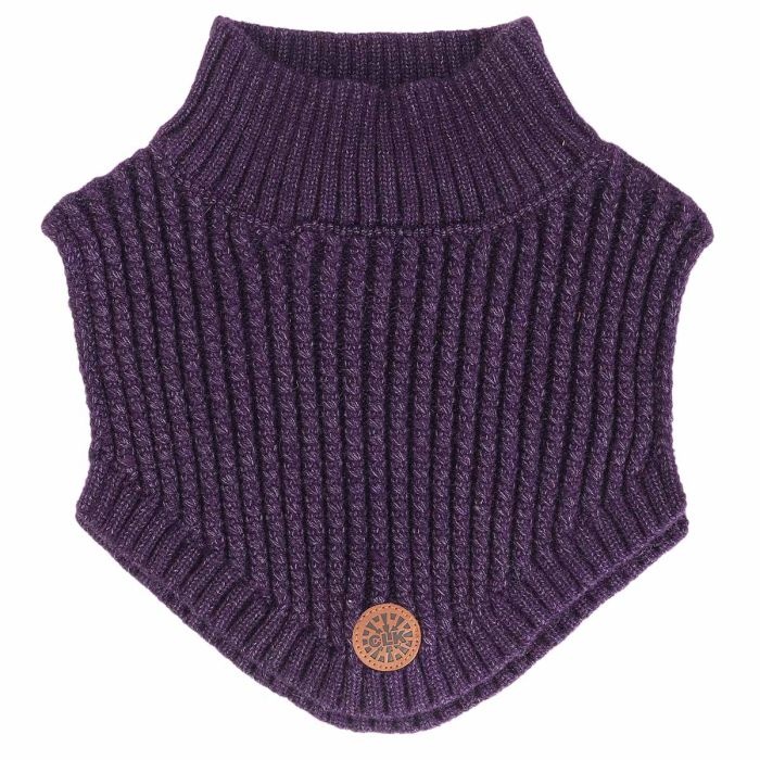 Calikids Cache-cou en tricot doux - Blackberry - O/S