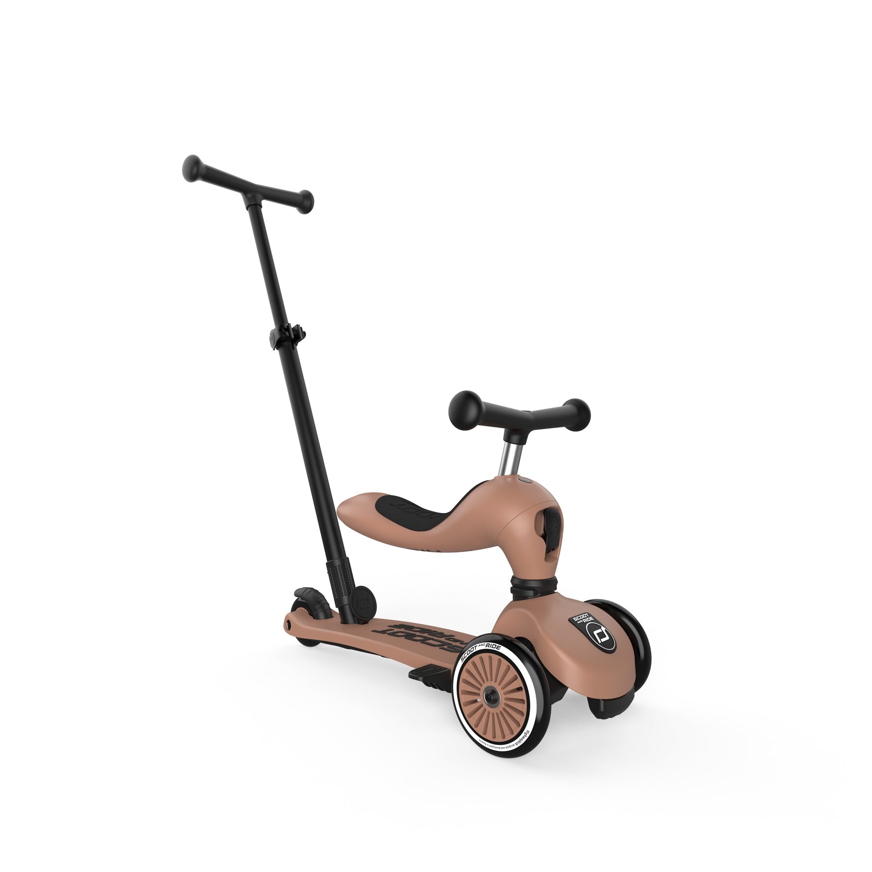 Scoot&Ride Trotinette 2-en-1 Highwaykick 1  - Push and go - Mocha