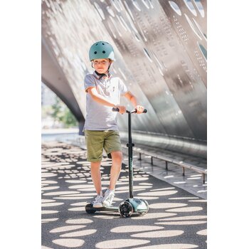Scoot&Ride Trotinette Highwaykick 5 - Ajustable et avec lumières DEL - Forêt