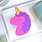 Happy Hippo Bath Bombe de bain avec charm pour crocs - Licorne