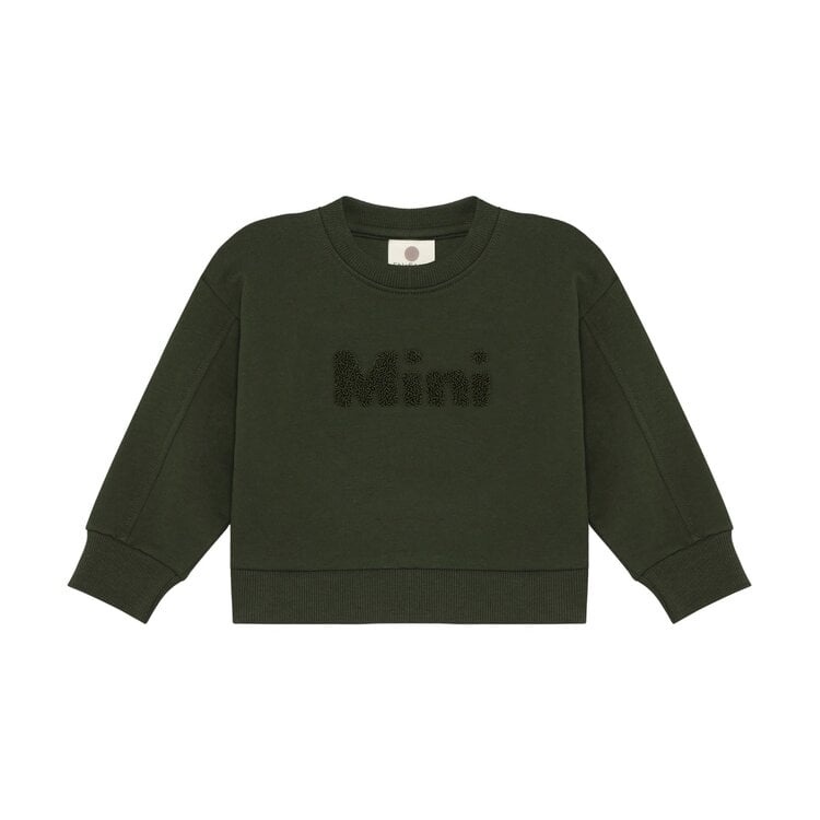 En-fant Sweatshirt ''Mini'' - Vert forêt