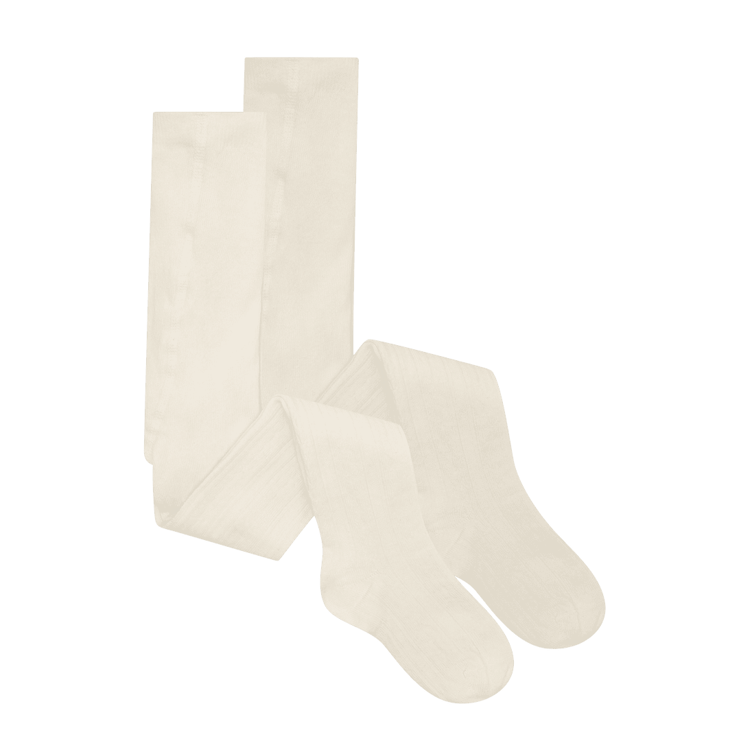 En-fant Collant texturé (Paquet 2) - Crème